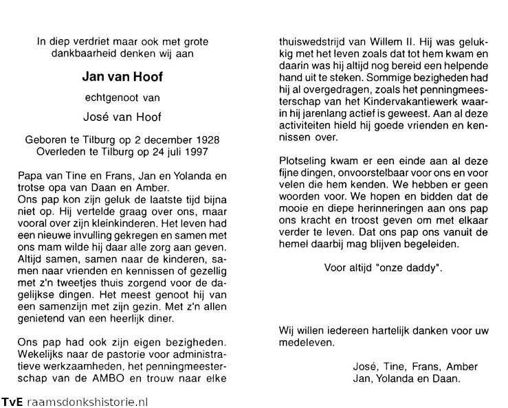 Jan van Hoof José van Hoof