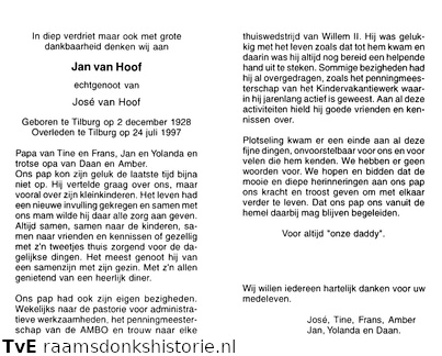 Jan van Hoof José van Hoof