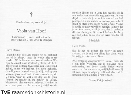 Viola van Hoof