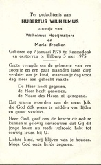 Hubertus Wilhelmus Hooijmaijers
