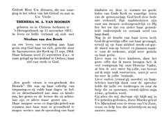 Theresia M.A. van Hooren Nicolaas van den Broek