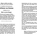 Adrianus van Houtum Marie van den Hoogen