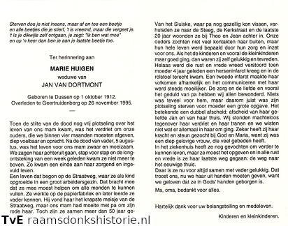 Marie Huigen Jan van Dortmont