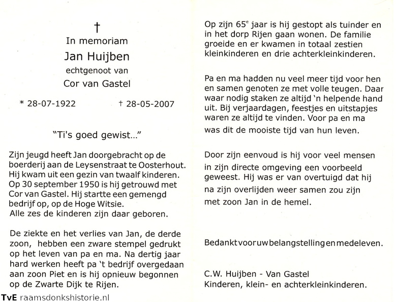 Jan Huijben Cor van Gastel
