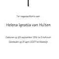 Helena Ignatia van Hulten