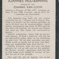 Joannes Hultermans Joanna van Loon