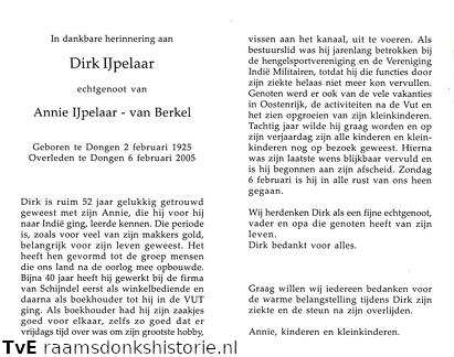 Dirk IJpelaar- Annie van Berkel