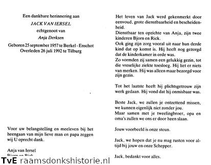Jack van Iersel Anja Derksen