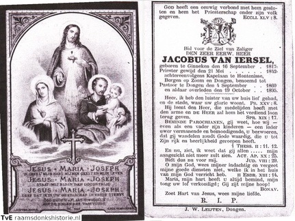 Jacobus van Iersel- priester