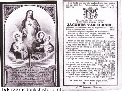 Jacobus van Iersel priester