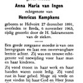 Anna Maria van Ingen Henricus Kempkens