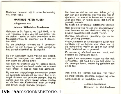 Jilisen Martinus Peter Johanna Wilhelmina Broekmans