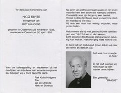 Jivits Nico  Riet Huijgens