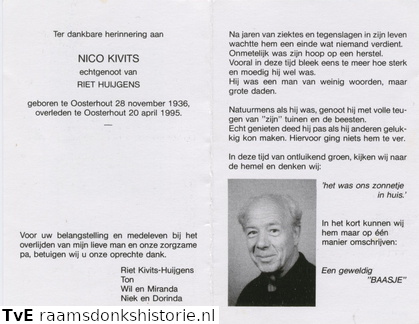 Jivits Nico  Riet Huijgens