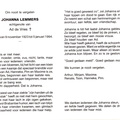 Lemmers Johanna Ad de Vries