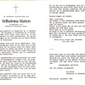 Matton, Wilhelmina Hubertus Johannes Peek