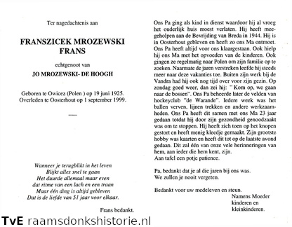 Mrozewski, Franszicek  Jo de Hoogh