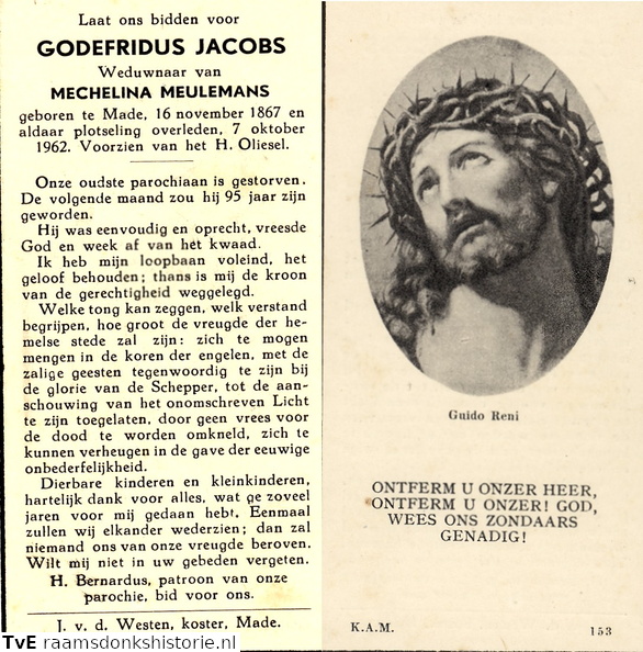 Godefridus Jacobs Mechelina Meulemans