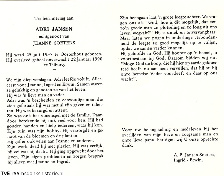 Adri Jansen Jeanne Soeters