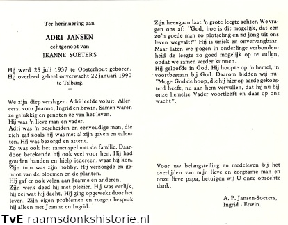 Adri Jansen Jeanne Soeters