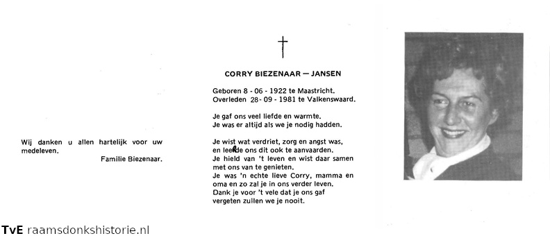 Corry Jansen Biezenaar
