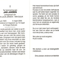 Jan Jansen Dina Lucia van Gulik