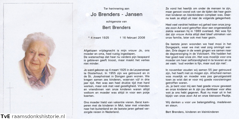 Jo Jansen Bert Brenders