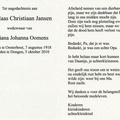 Nicolaas Christiaan Jansen Adriana Johanna Oomens