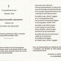 Adriana Cornelia Janssens Cornelis van Sprundel