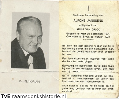 Alfons Janssens Annie van Oploo