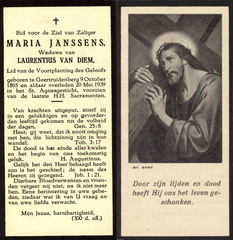 Maria Janssens Laurentius van Diem