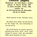 Cornelis Jaspers Anna Maria van Straten