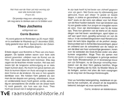 Theo Jochems Corrie Buenen