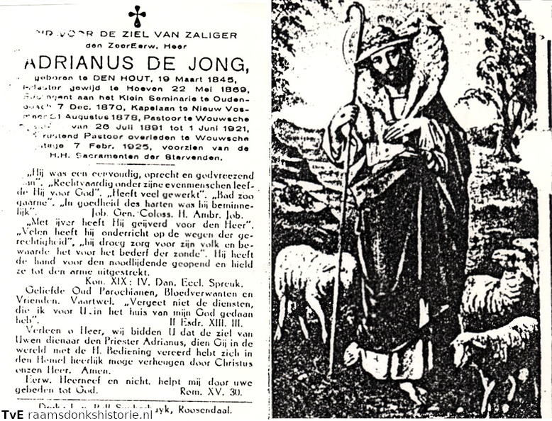 Adrianus de Jong priester