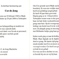 Cor de Jong