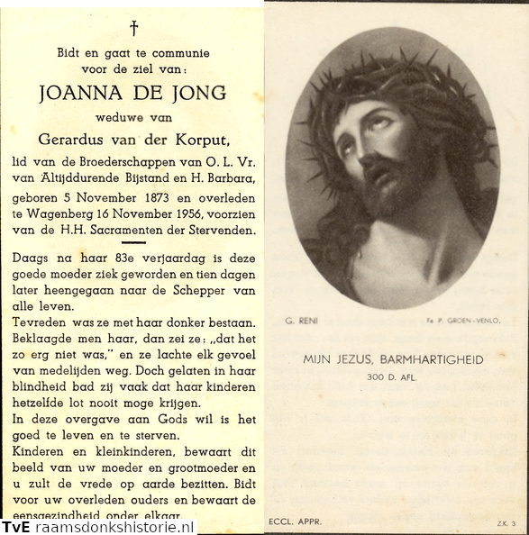 Joanna de Jong Gerardus van der Korput