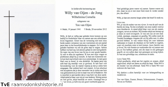 Willy de Jong Ton van Oijen