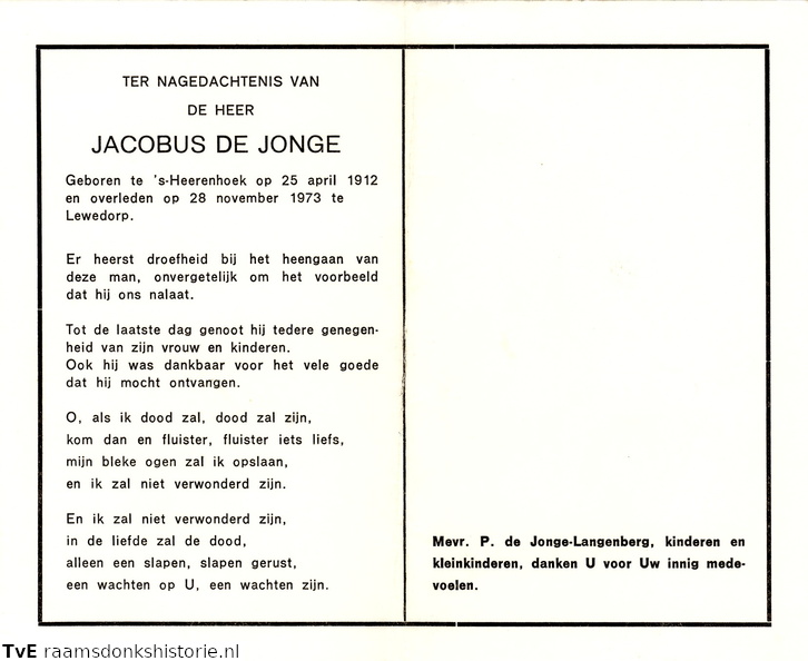 Jacobus de Jonge