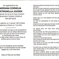 Adriana Cornelia Petronella Joosen Wilhelmus Thomas Cornelis van der Made