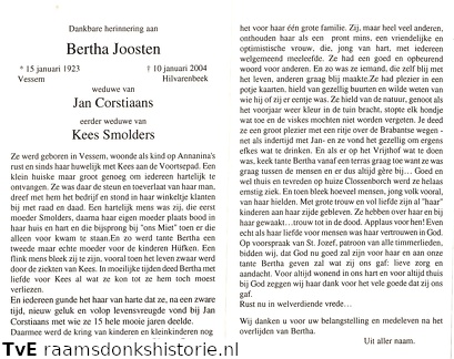 Bertha Joosten Jan Corstiaan  Kees Smolders