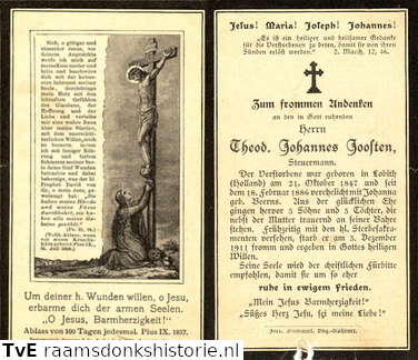 Theodoor Johannes Joosten Johanna Beerns