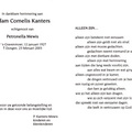 Adam Cornelis Kanters- Petronella Mewis