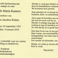Elisabeth Maria Kanters Johannes Jacobus Rutten