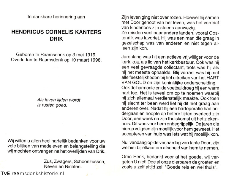 Hendricus Cornelis Kanters