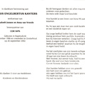 Petrus Engelbertus Kanters- (vr) Cor Sips-Elisabeth Joosen- Anna van Vreede
