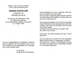 Lieneke Kastelijns Hendrik de Heus