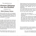 Johannes Adrianus van den Kerkhof Antje Johanna Ydema