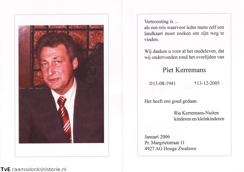 Piet Kerremans- Ria Nuiten