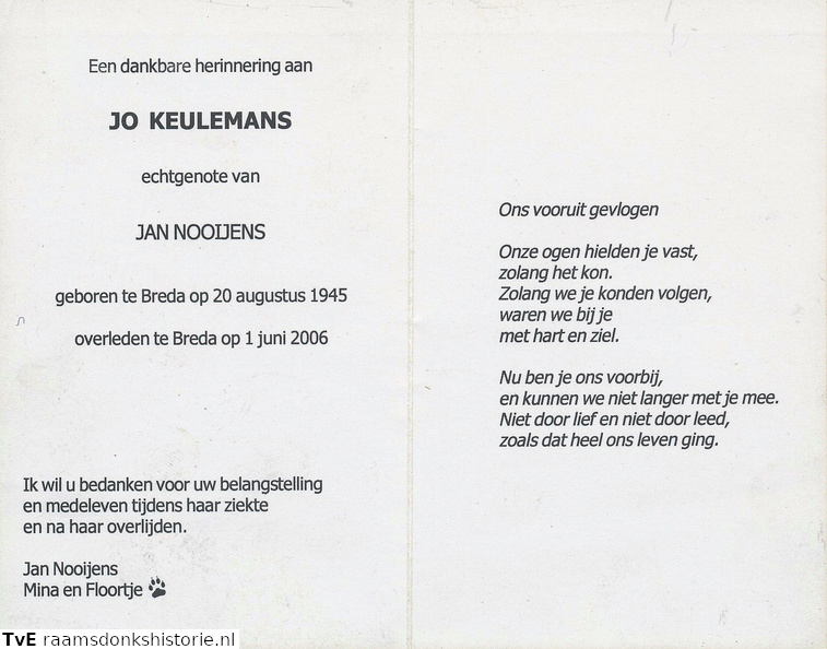 Jo Keulemans- Jan Nooijens