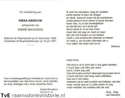 Rieka Kieboom- André Broeders